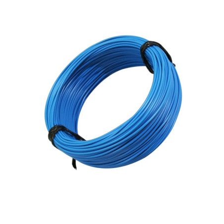 Cable eléctrico multifilar 12/10 1x1.00mm - AZUL