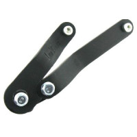 Kit vis et patte de fixation LeoVince Touring 5562 pour scooters Piaggio 50cc