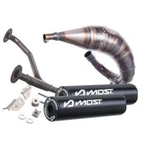 Pot Most 50 70cc double sortie noir Beta RR 50 à partir de 2021