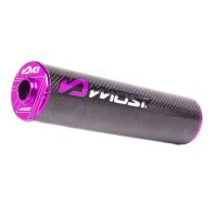 Silenciador Most Racing 50-80cc M3 carbono violeta grabado logo Most