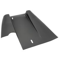 Cubierta interna trasera adaptable MBK 50 Booster Yamaha 50 BWS 1999‑2003 negro mate