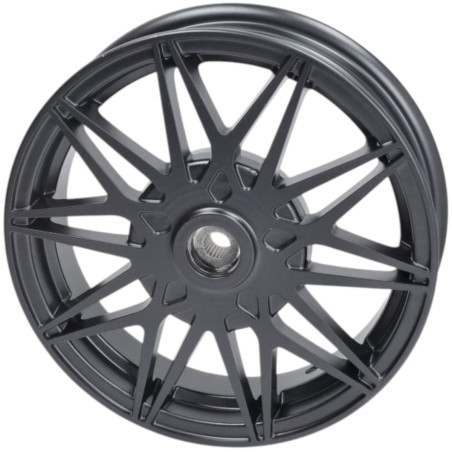 Pack de jantes avec disque de frein oversize noir mat Piaggio Zip après 2000