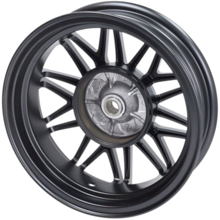 Pack de jantes avec disque de frein oversize noir mat Piaggio Zip après 2000