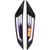 Clignotant avant dirigé DMP Sport 1 Piaggio Zip 2000 fumé