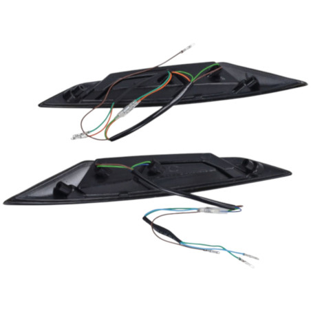 Clignotant avant dirigé DMP Sport 1 Piaggio Zip 2000 fumé