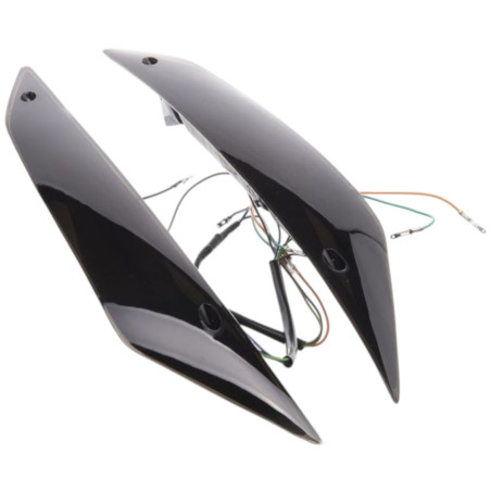 Clignotant avant dirigé DMP Sport 1 Piaggio Zip 2000 fumé