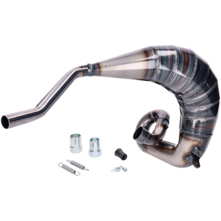 Pot d'échappement GIANNELLI Enduro 2T Vent Derapage 50 50RR avant 2020