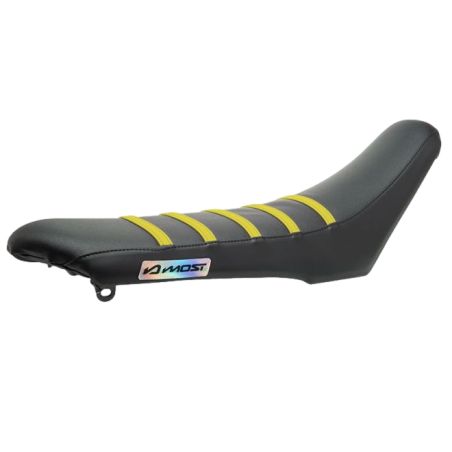 Funda de asiento con tiras Most Racing Fantic amarillo