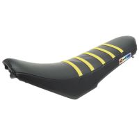 Funda de asiento con tiras Most Racing Fantic amarillo