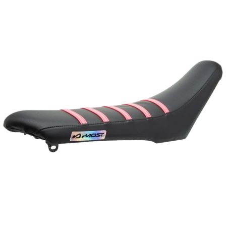 Funda de asiento con tiras Most Racing Fantic rosa