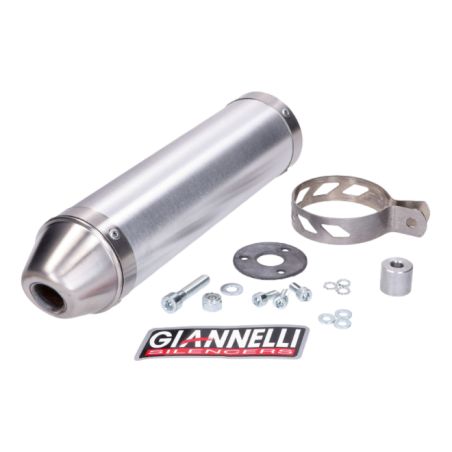 Silenciador Giannelli aluminio para Derbi Senda X-Treme y RX 50