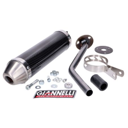 Silenciador Giannelli carbono Rieju MRX SMX RRX 50cc 2002-2003