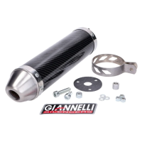 Silencieux Giannelli carbone Aprilia RS / Tuono 50