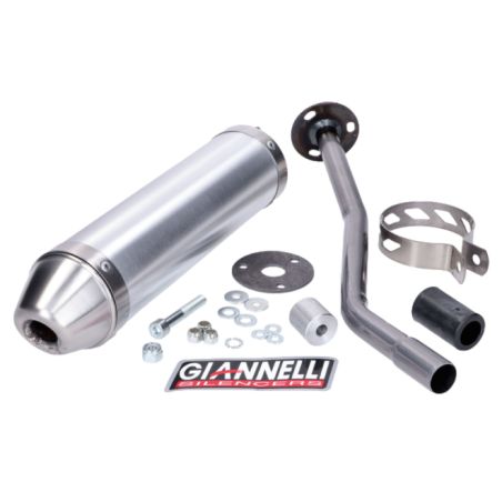Silenciador Giannelli aluminio Derbi Senda R 50