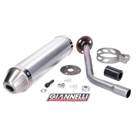 Silencioso Giannelli aluminio Beta RR 50 Enduro Motard 2018 2020