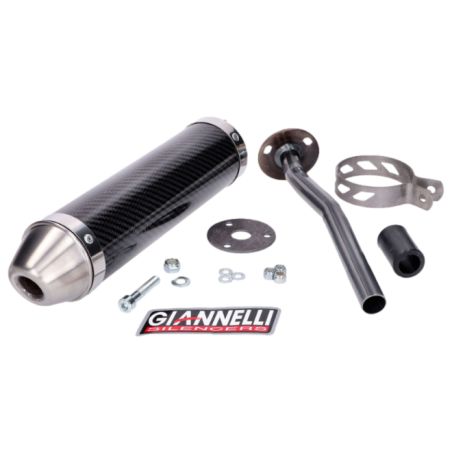 Silenciador Giannelli carbono Yamaha DT 50 R MBK X-Limit 1998 2003