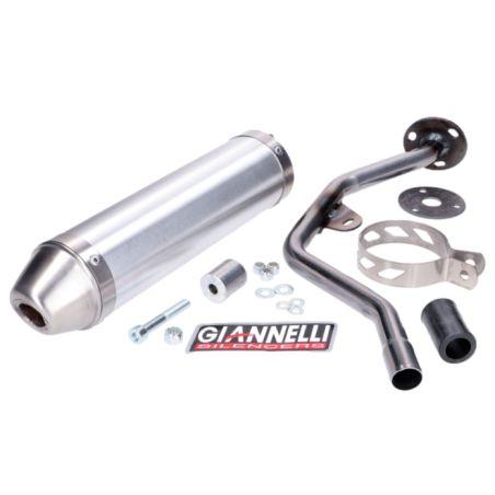 Silenciador Giannelli aluminio Yamaha DT 50 R X DT 50 X Malaguti XMT XMS MBK X-Limit 50