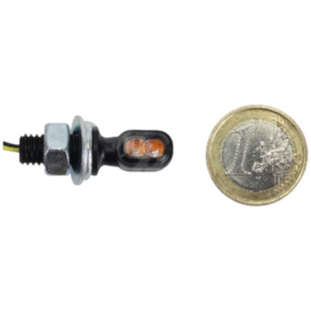 Pareja de intermitentes LED RB Max Rubis homologados negros