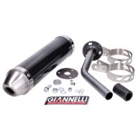 Silencieux Giannelli carbone Fantic Enduro Motard 50 Casa Performance après 2018