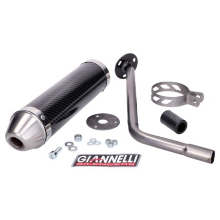 Silenciador Giannelli carbono Peugeot XP6 SM Furia Max 50