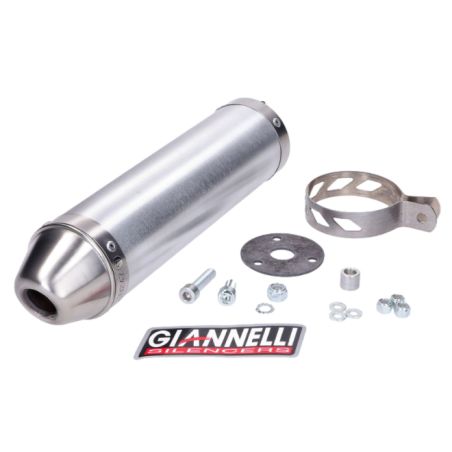 Silencieux Giannelli aluminium Aprilia RS RS Tuono MBK X-Power Yamaha TZR 50