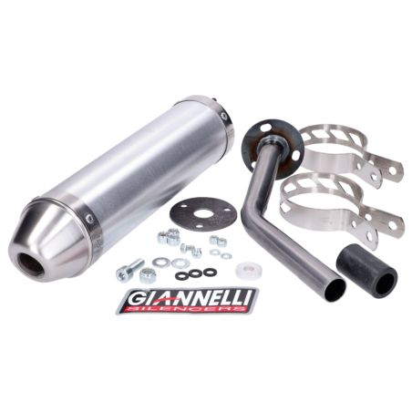 Silenciador Giannelli aluminio Fantic 50ER 50MR Competizione 2017