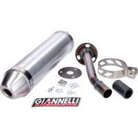 Silencieux Giannelli Vent Derapage 50 50RR avant 2020 Aluminium