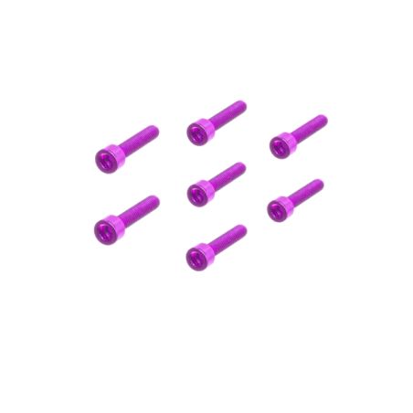 Kit tornillería Most cárter embrague Minarelli AM6 violeta