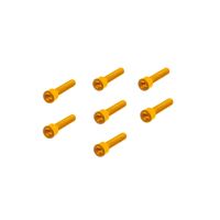 Kit tornillería Most cárter embrague Minarelli AM6 oro