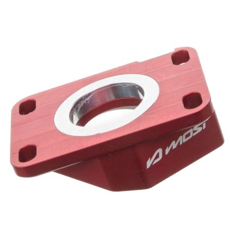 Tubo de admisión aluminio MOST 30‑34 mm PWK – Rojo – AM6 / Derbi