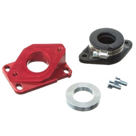 Pipe d’admission aluminium MOST rouge 12-21 mm PHBG PHVA AM6 Derbi