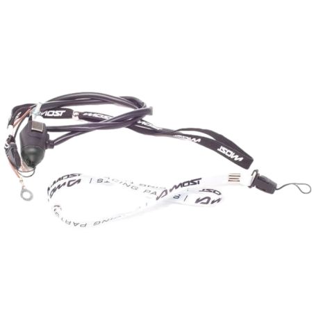 Interruptor de paro magnético MOST con cinta blanca