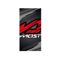 Autocollant plaque immatriculation MOST Racing 30 x 60 mm