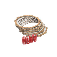 Discos embrague Kevlar Most y muelles KRM Hard rojo para Minarelli AM6