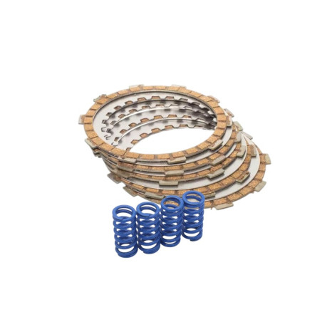 Disques d'embrayage Kevlar Most et ressort KRM Medium bleu pour Minarelli AM6
