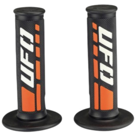 Poignées UFO Plast Trax Noir et Orange