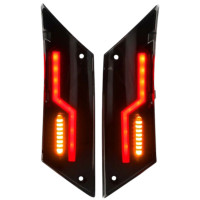 Clignotant arrière dirigé adaptable Piaggio Zip 2000 Evo 1 fumé