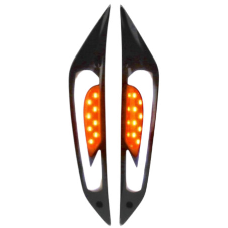 Clignotant avant dirigé DMP Piaggio Zip 2000 fumé