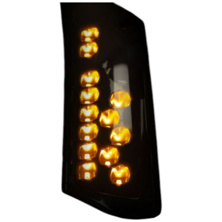 Clignotant arrière dirigé DMP Piaggio Zip 2000 SP fumé