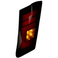 Clignotant arrière dirigé DMP Sport 1 Piaggio Zip 2000 fumé