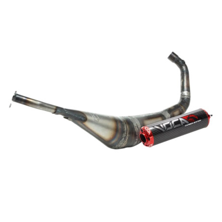 Escape Voca Warrior 50 70 Minarelli AM6 carbono rojo