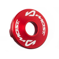 Capsule de sortie MOST aluminium rouge 50/70cc gravure laser