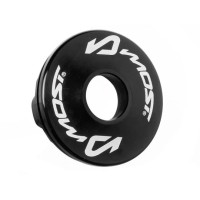 Capsule de sortie silencieux MOST aluminium noir 50/70 cc gravure laser