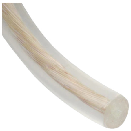 Fil de bougie adaptable transparant 50cm Ø6mm