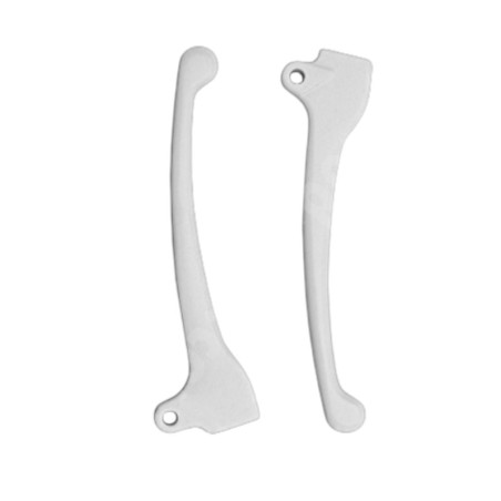 Par de manetas scooter PIAGGIO TYPHOON - Blanco