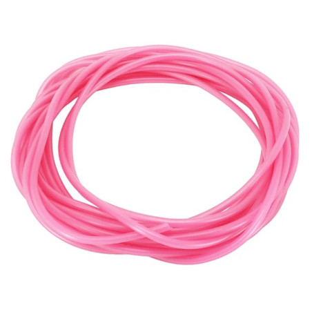 Manguera gasolina PVC 3x6 rosa transparente