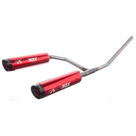 Doble salida Most con silenciosos Tecnigas Rieju MRT 2009 2021