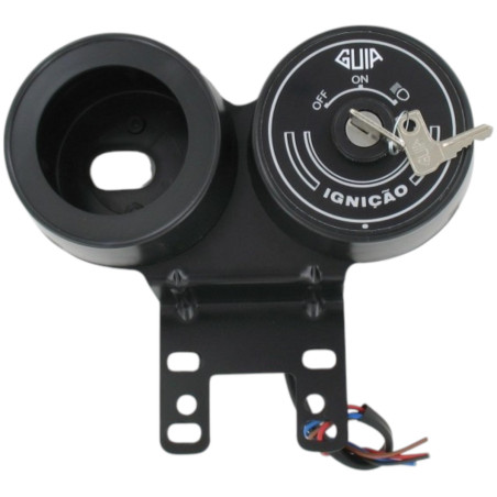 Soporte cuentakilometros universal 60mm con contacto llave
