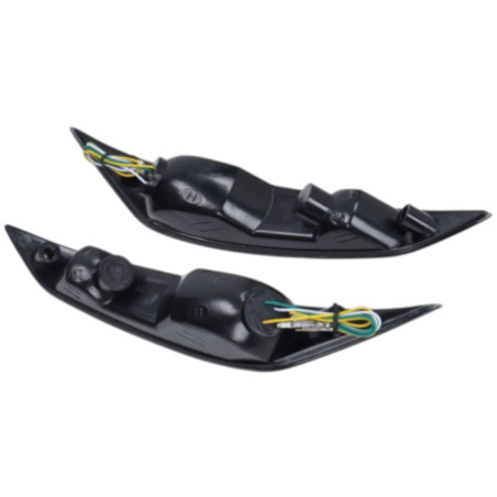 Jeu de clignotant avant dirigé DMP matrice Piaggio Zip2000 fumé