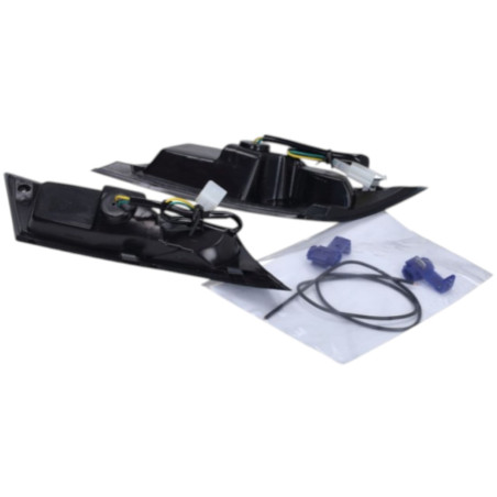 Juego de intermitentes traseros direccionales DMP Matrice Piaggio Zip 2000 ahumados